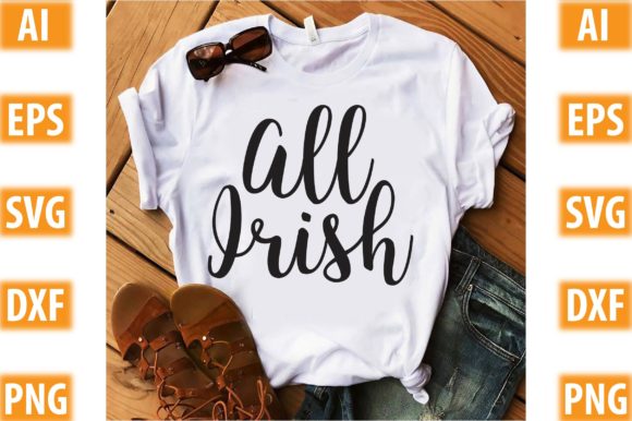 All Irish Graphics for Crafts and Creative Branding