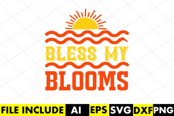 Bless My Blooms: A Versatile Graphic Design Asset for Crafters