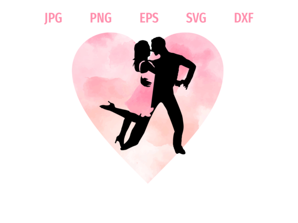 Sensual Dance Couple – A Versatile Graphics Freebie for Branding & Marketing