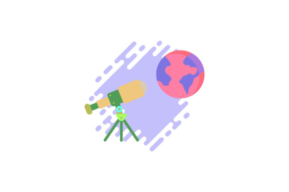Space Icon Cute Earth Pink: A Versatile Graphic Design Freebie for Content Creators