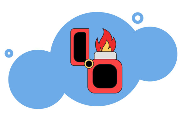 Travel Icon Creative Art Lighter Design for Handmade Projects